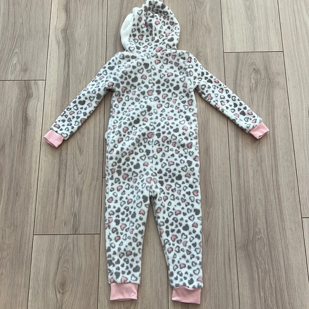 Bmagical Cat Hooded Fleece Pajamas with Pockets
